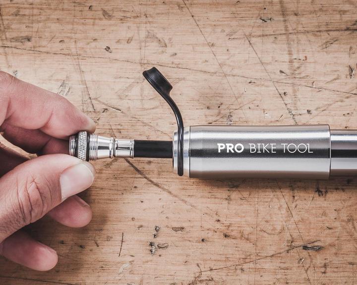 Produktbild Pro Bike Tool Mini Fahrradpumpe fuer Presta Titan