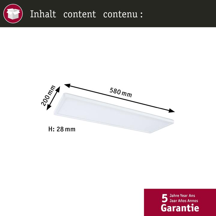 Actual product image Paulmann Atria Shine Backlight (1800 lm)