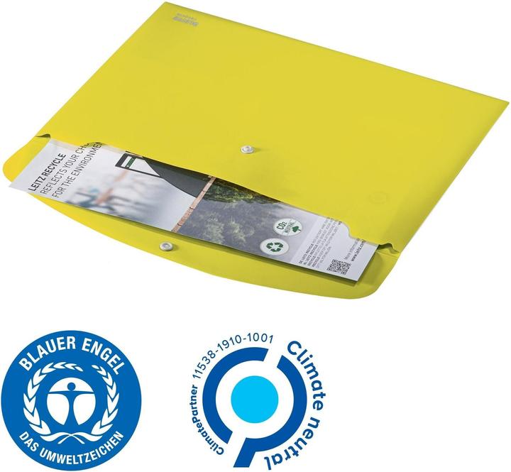 Productafbeelding Leitz Documentenmap Hoekmap A4 Geel (A4, 1 x)