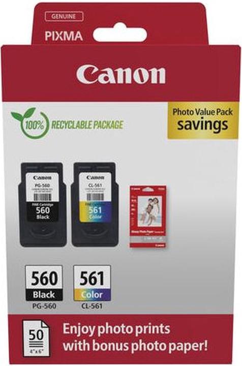 Immagine prodotto Canon PG-560/CL-561 Multipack (FC, Color)