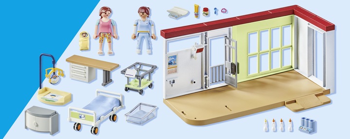 Image du produit Playmobil Maternité (71616, Playmobil Action Heroes)