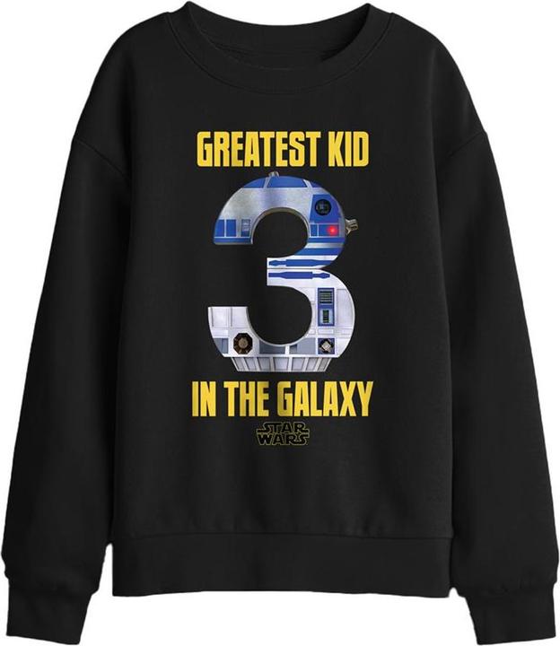 Produktbild Star Wars Greatest Kid In The Galaxy Sweatshirt 3 Geburtstag (128)