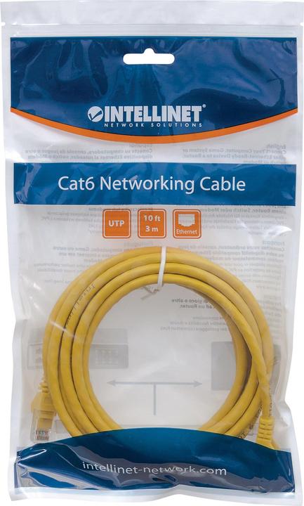 Productafbeelding Intellinet Patchkabel (U/UTP, CAT6, 3 m)