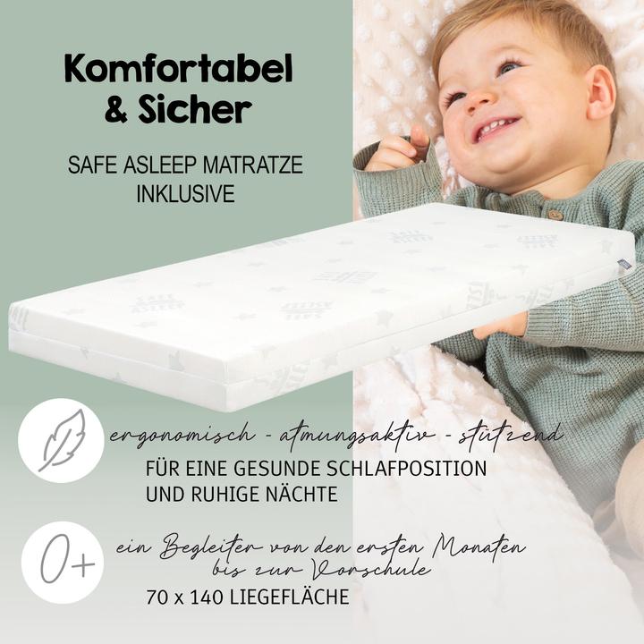 Produktbild Roba Kinderbettset, 70 x 140 cm Woodland Buddies (70 x 140 cm)
