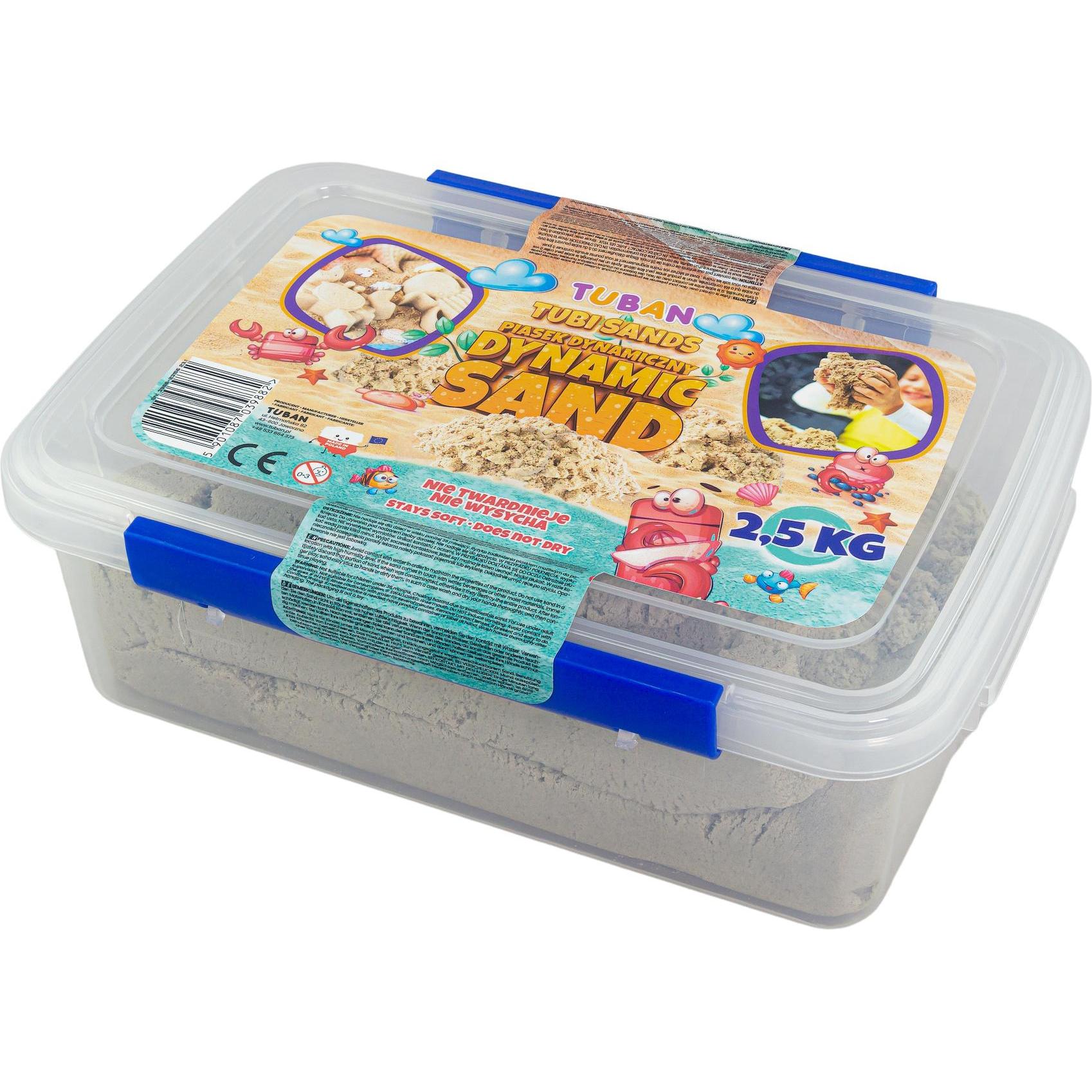 Tuban Dynamischer Sand 2,5 kg im Karton, natur