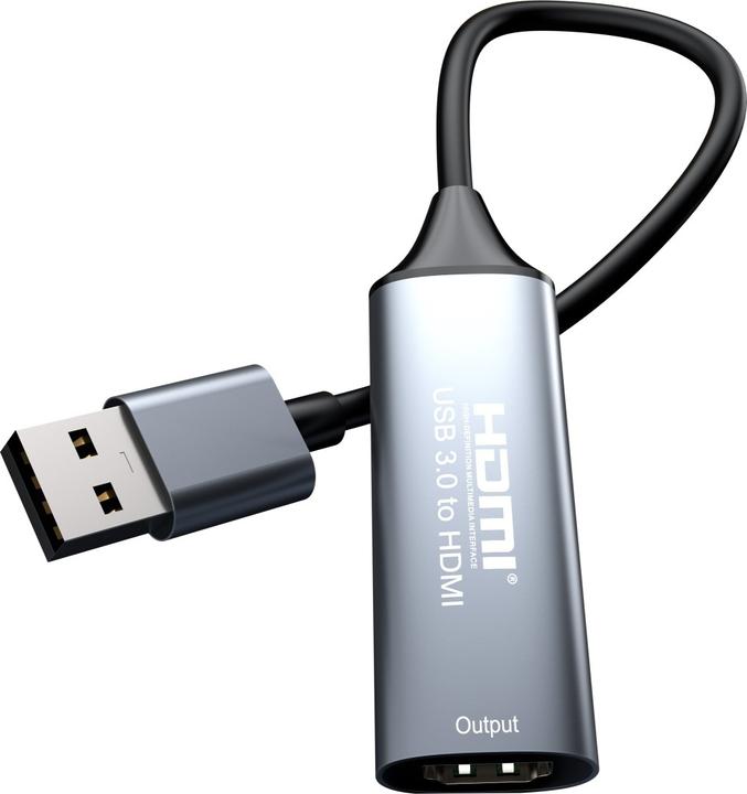 Actual product image PremiumCord USB 3.0 Adapter auf HDMI, FULL HD 1080p (HDMI, 24 cm)