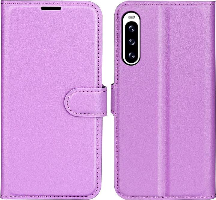Produktbild Cover-Discount Sony Xperia 10 V - Leder Etui Hülle violett (Sony Xperia 10 V)