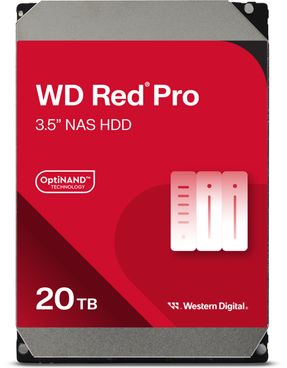 WD Red Pro (20 TB, 3.5", CMR)