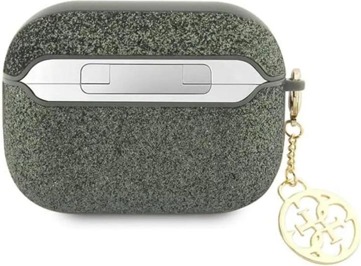 Produktbild Guess 4G Glitter Flake - Etui AirPods Pro 2 (zielony) (Kopfhörer Hülle)