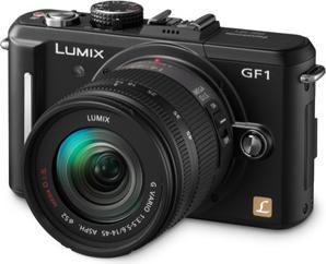 Panasonic Lumix GF1KEG-K, 12 Mpixel, Sistema Micro, Nero (12.10 Mpx)