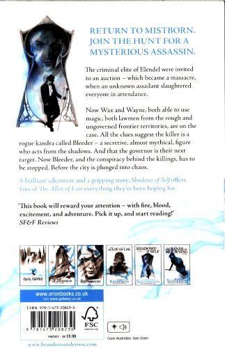 Produktbild Shadows of Self (Englisch, Brandon Sanderson, 2016)