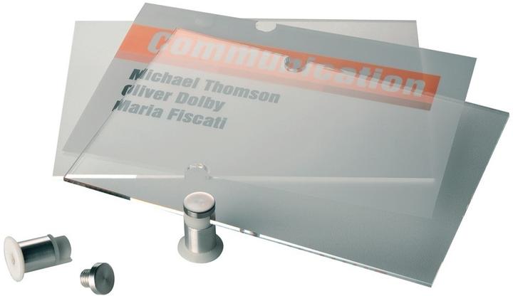 Actual product image Durable Door sign CRYSTAL SIGN