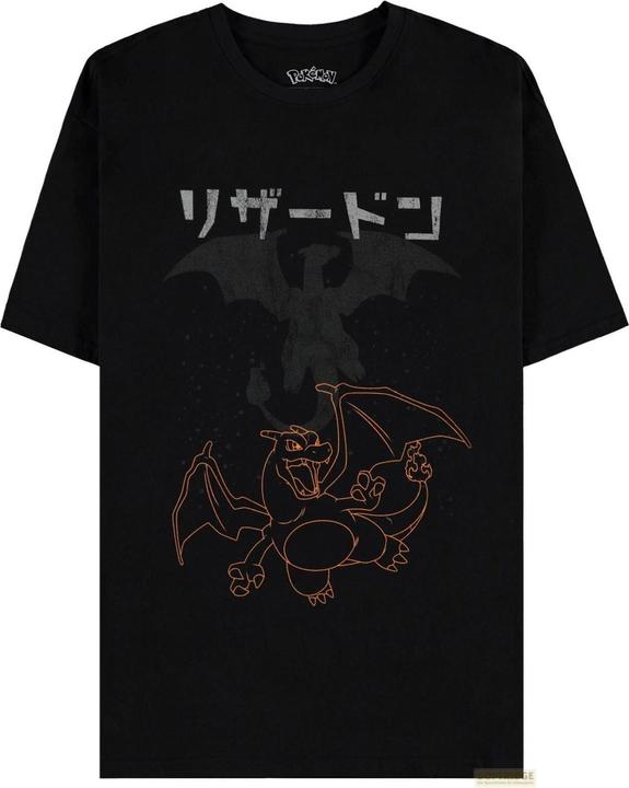 Actual product image Difuzed Pokémon - Charizard Short Sleeved T-shirt - M (M)