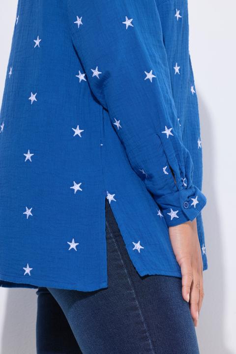 Immagine prodotto Angel of Style Blusa di mussola dal taglio oversize con ricami floreali (56)