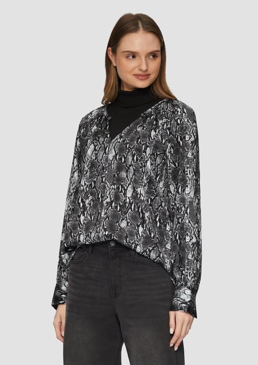 Image du produit S.Oliver Bluse Satinbluse im Relaxed Fit (38)