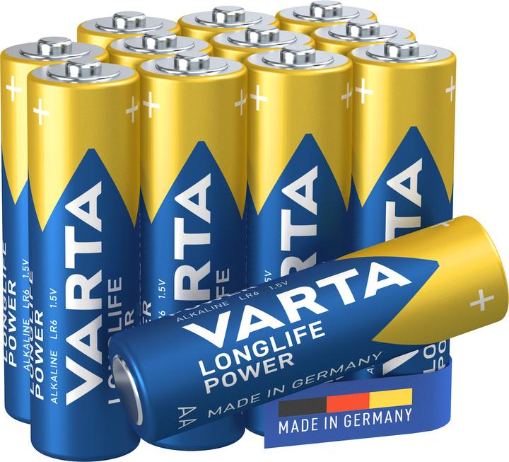 Varta Battery LONGLIFE Power AA NEW (12 pcs., AA, 2960 mAh)