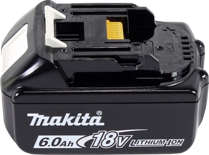 Productafbeelding Makita DBO 180 G1 Accu excentrische schuurmachine 18 V 125 mm + 1x oplaadbare accu 6,0 Ah - zonder oplader (Excentrische schuurmachine)