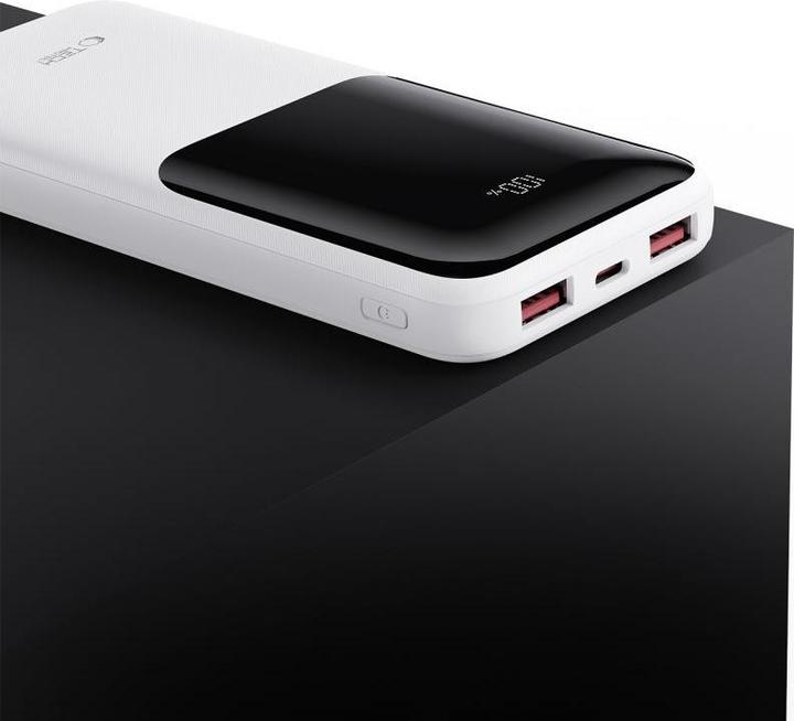 Actual product image Tech-Protect Powerbank PB01 10000mAh 22.5W - white (10000 mAh)