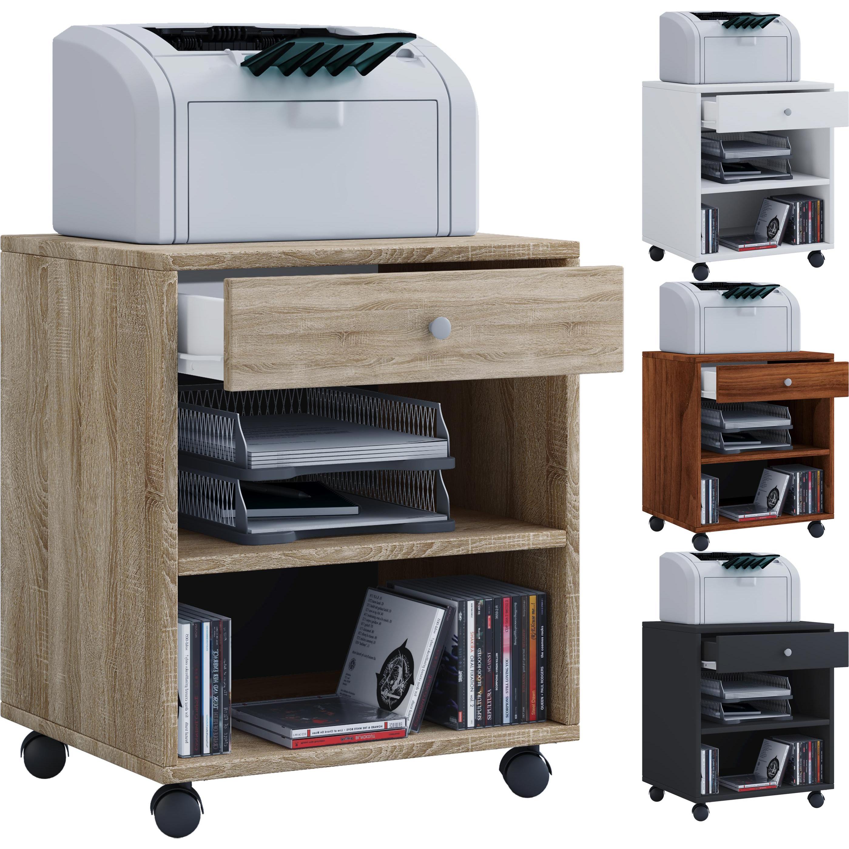 VCM, Rollcontainer, Holz Büromöbel Rollcontainer Salda (45 x 38 x 54 cm)