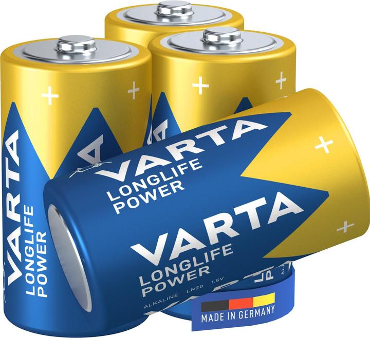 Image du produit Varta pouvoir de longue durée (4 pcs, C, 7800 mAh)