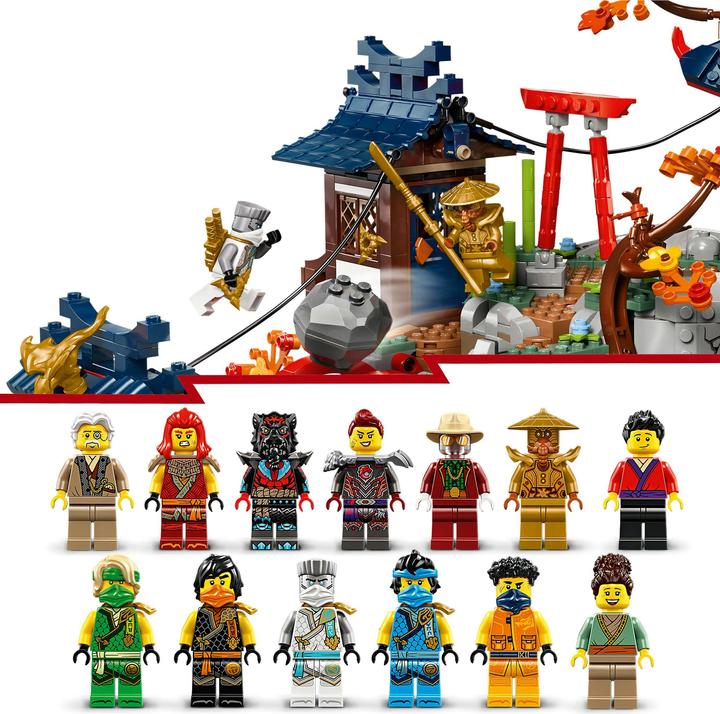 Actual product image LEGO Tournament Arena (71818, LEGO Ninjago)