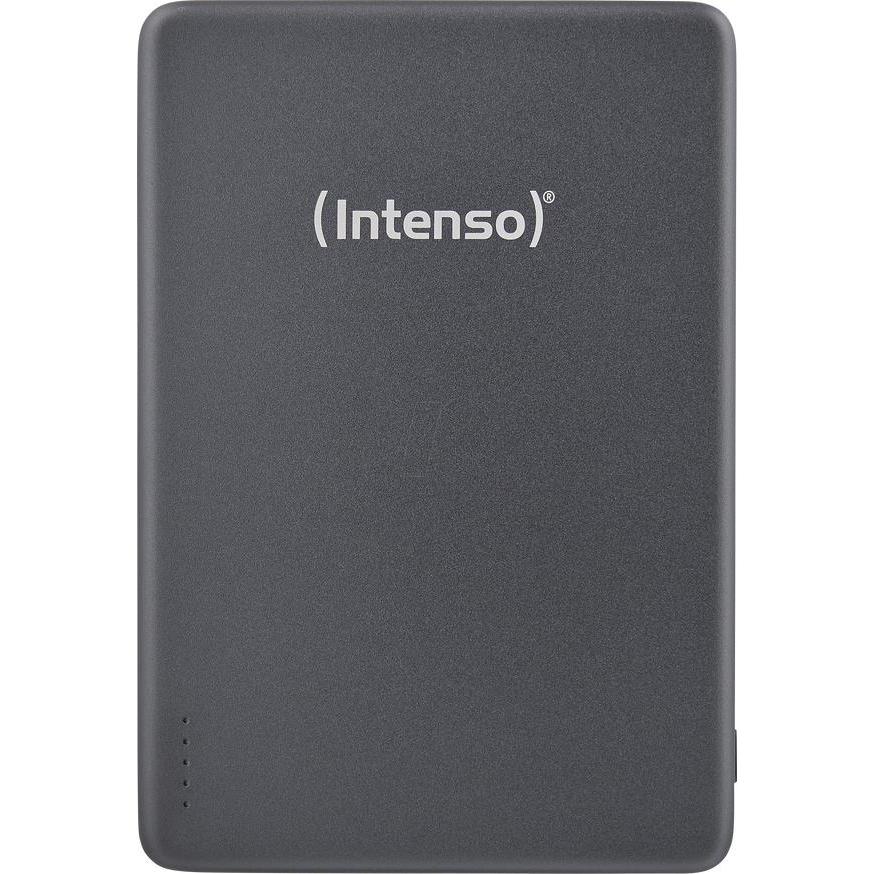 Intenso Power Bank Power Bank Usb 5000MAH Mag/Grey 7344024 (5000 Mah), Powerbank, Grigio