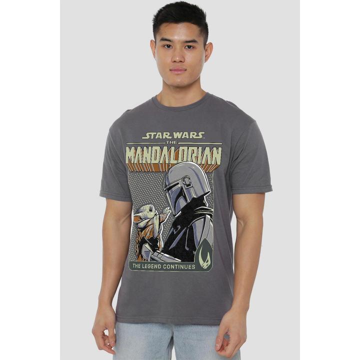 Immagine prodotto Star Wars Legend Continues Maglietta Grogu Uomo (L)