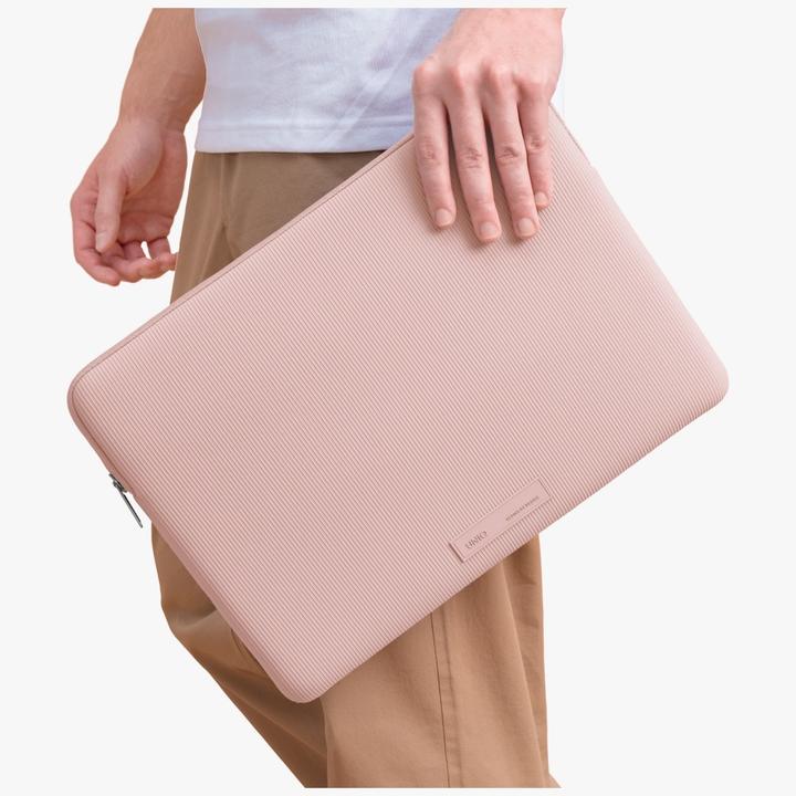 Actual product image Uniq Laptop Sleeve Cyprus Ridge Edition 14" waterproof neoprene pink (14")