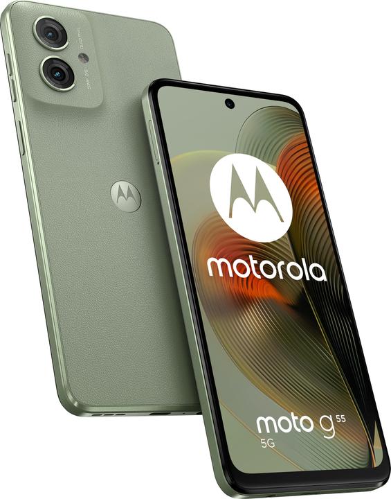 Produktbild Motorola Moto G55 (256 GB, Smoky Green, 6.49", Dual SIM, 5G)