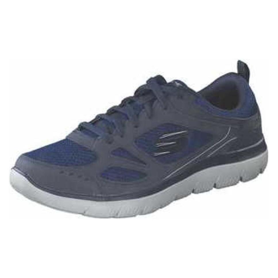 Skechers, Mannen, Sneakers, Veterschoenen, Blauw, (41)