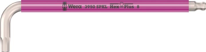 Actual product image Wera 3950 SPKL Multicolour Hex-Plus 2,0