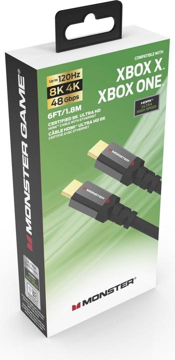 Image du produit Monster Game 8k (1.80 m, HDMI, 2.1)