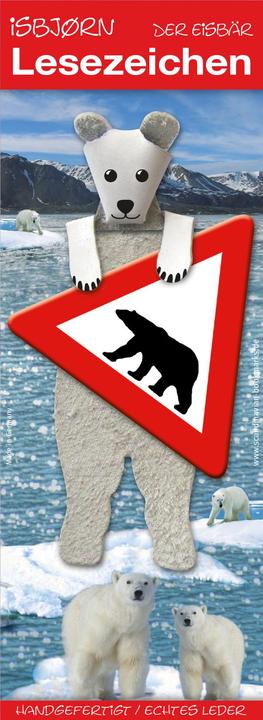 Scandinavian Bookmarks Lesezeichen Eisbär