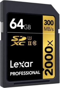 Immagine prodotto Lexar Sdxc (64 GB, SDXC, U3, UHS-II)