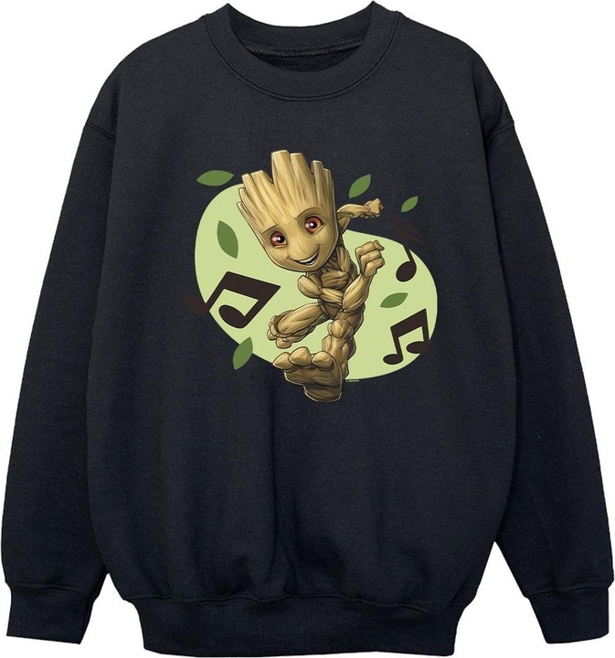 Immagine prodotto Guardians Of The Galaxy Groot Musical Notes Felpa Ragazze (116)