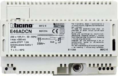 Immagine prodotto Bticino Unità di rete bus 230V E46ADCN