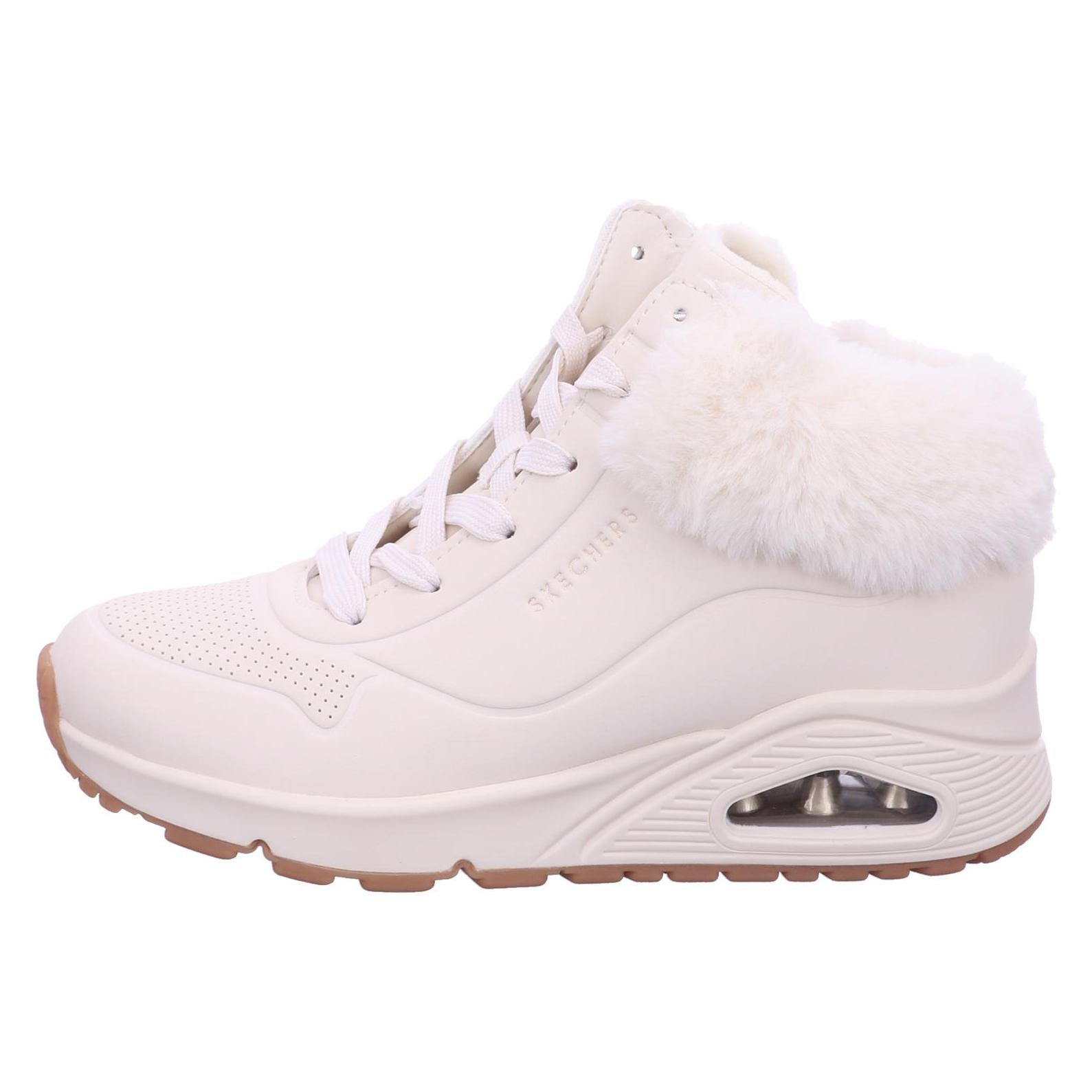 Skechers, Mädchen, Sneakers, 4310924, Beige, Weiss, (35)