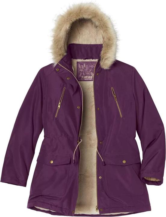 Atlas For Women Femmes/Parka à capuche Microtech Water Repellent (42, 44)