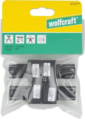 Produktbild wolfcraft 4 Spannbacken für Spann- u. Werktische (20 mm)