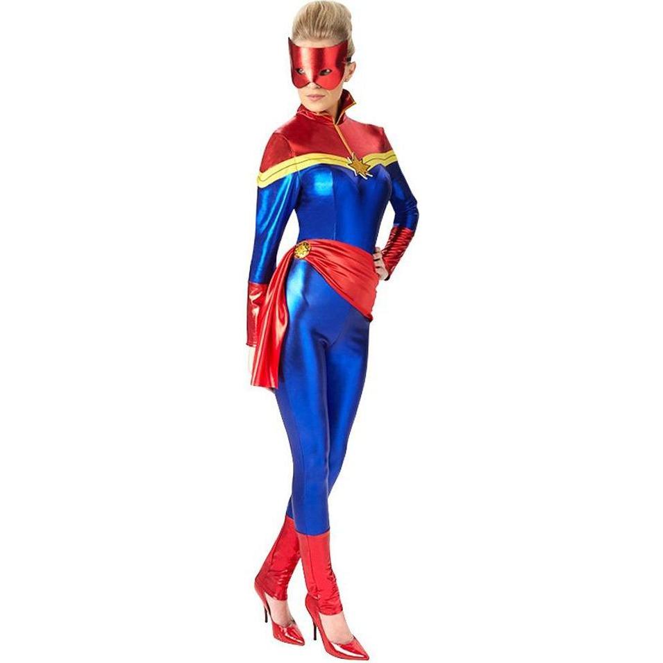 Rubies Captain Marvel Damen Kostüm (M)