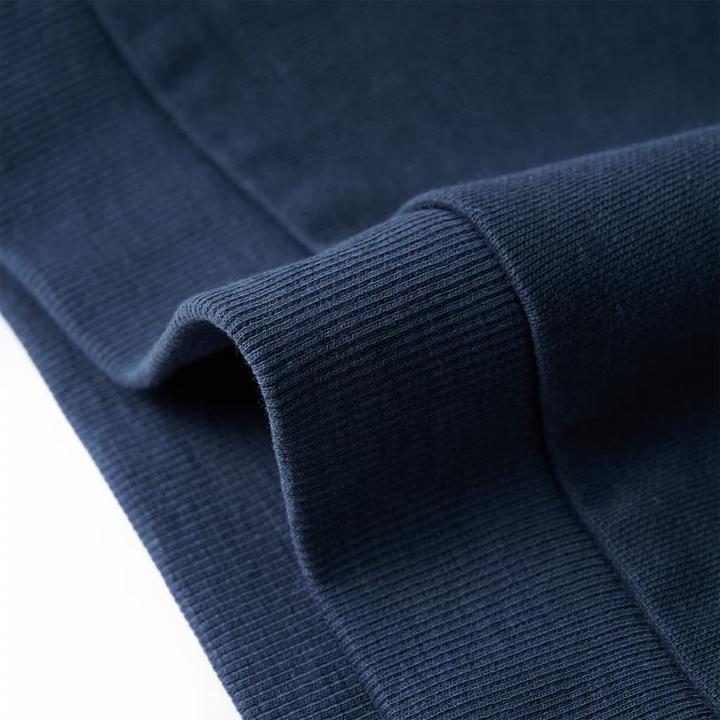 Immagine prodotto VidaXL Felpa da bambino blu navy melange 140,Materiale: 92 (140)