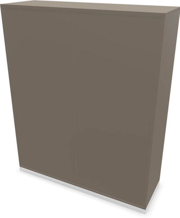 Actual product image Narbutas Choice sliding door cabinet (120 x 40 x 146.5 cm)
