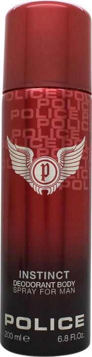 Police Instinct Deodorant Spray 200ml (Spray, 200 ml)