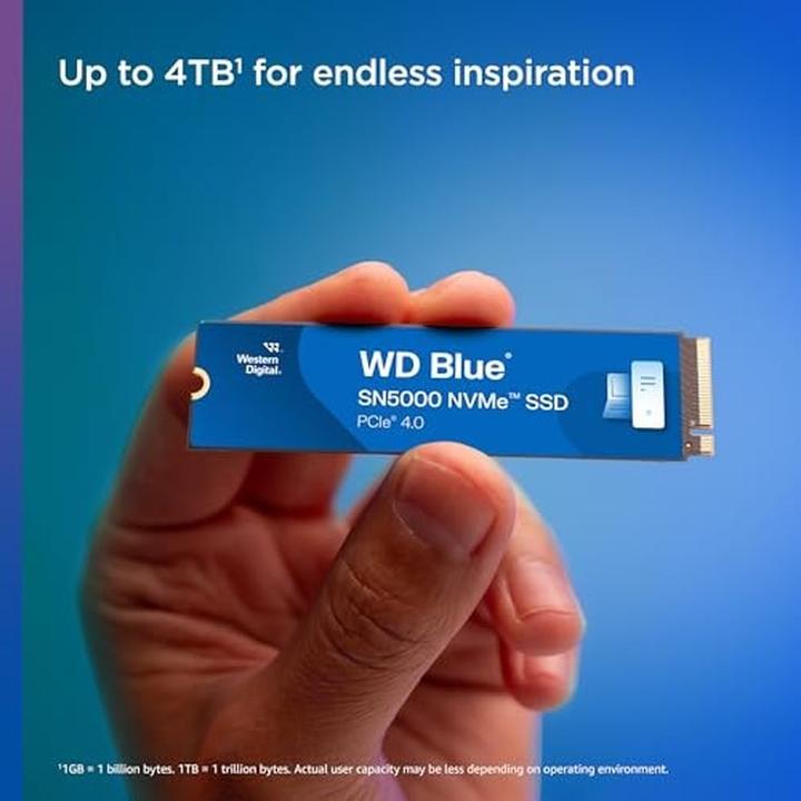 Productafbeelding WD Blue SN5000 powered by SANDISK (500 GB, M.2 2280)