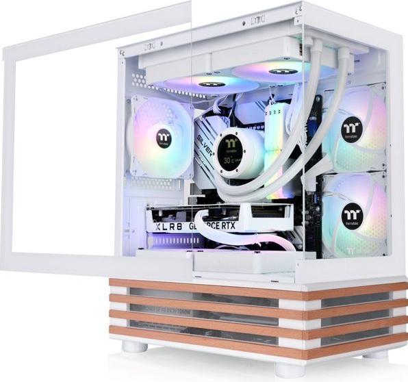 Image du produit Thermaltake Geh View 170 WS Midi Tower "ARGB Snow" White retail (mATX, Mini-ITX)