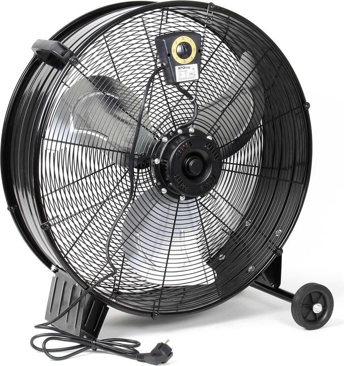 Produktbild Wiltec Trommelventilator Ø60cm 180W Bodenventilator Standventilator Luftkühler