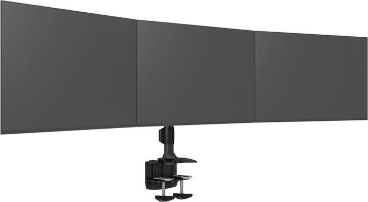 Produktbild Multibrackets Monitorhalter 3- fach,bis 24" Metall, schwarz (Tisch, 24")