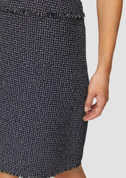 Produktbild S.Oliver Rock Bouclérock in Denim-Optik (44)