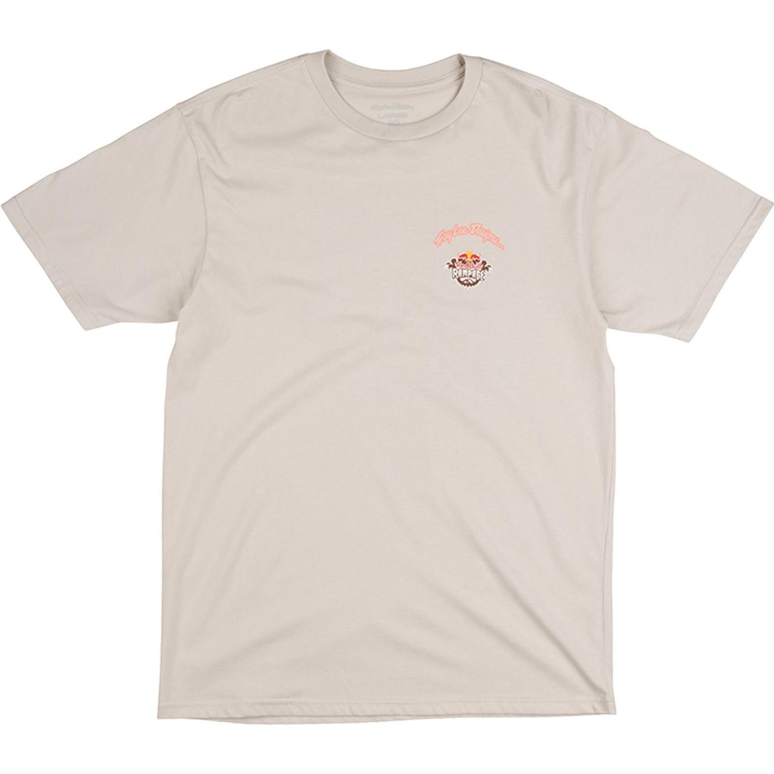 Troy Lee Designs, Maglietta, x RedBull Rampage Valley of Gods T-Shirt, bone, XL, Beige, (XL)