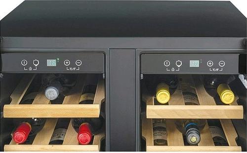Actual product image Candy Free standing wine fridge cm 60 38 bottlesG